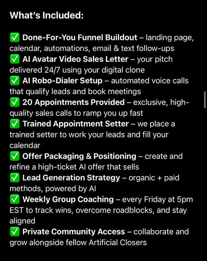 A.I. Growth Partner Cohort 💰 | 12 months